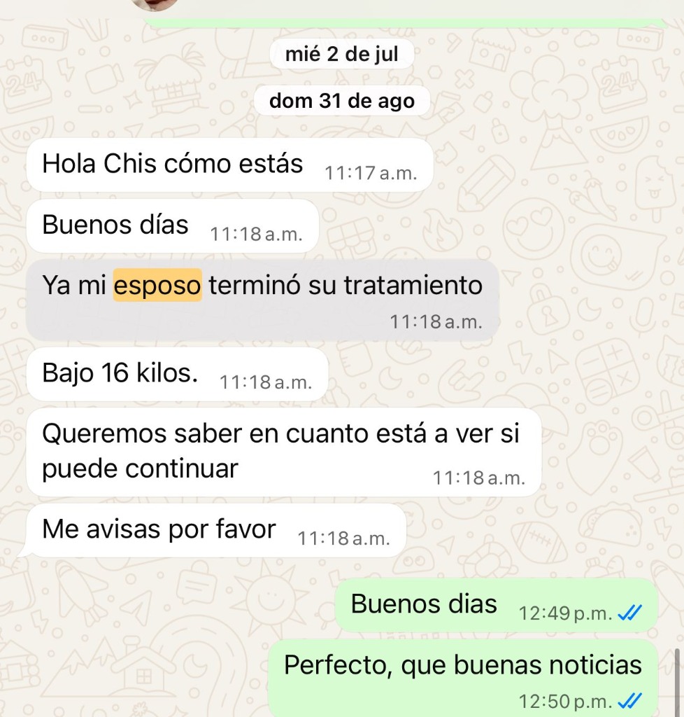 Caso de Éxito 2 - Conversación WhatsApp